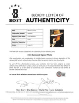 Clint Eastwood Hang 'Em High Authentic Signed 8x10 Photo Auto 10! BAS #AD64022