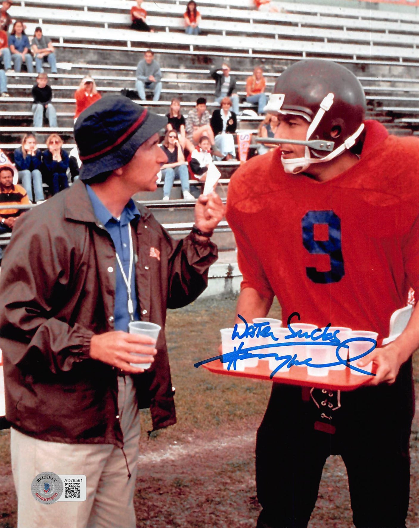 Henry Winkler The Waterboy "Water Sucks" Signed 8x10 Photo Autographed BAS