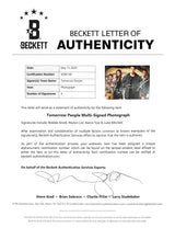 Tomorrow People (3) Amell, List, Yoo & Mitchell Signed 11x14 Photo BAS #AD64140