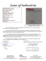 Bulls Michael Jordan Signed 8.5x11 Wilson Racket Sports Letterhead JSA #Z97275