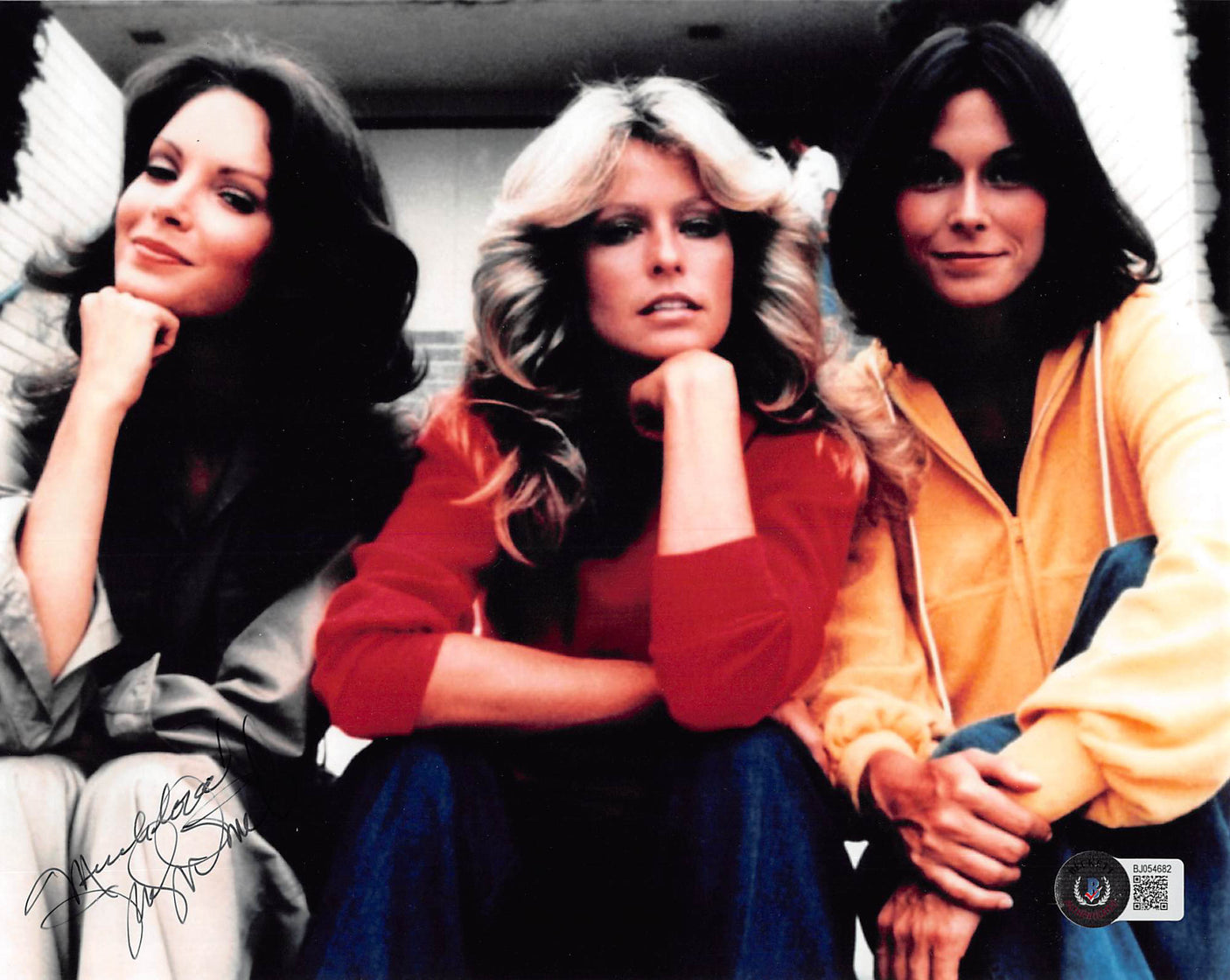 Jaclyn Smith Charlie's Angels "Love & Happiness" Signed 8x10 Photo BAS #BJ054682