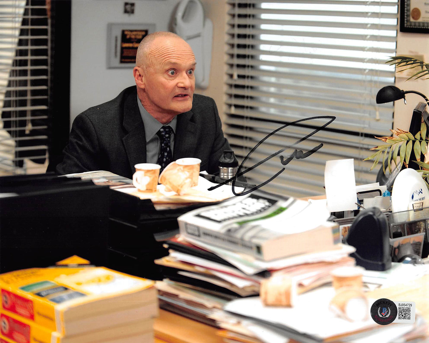 Creed Bratton The Office Authentic Signed 8x10 Photo Autographed BAS #BJ054729