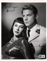 Jean Pierre Aumont Atlantis Authentic Signed 8x10 Photo Autographed BAS #BN29222