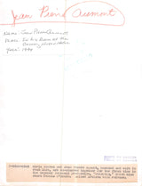 Jean Pierre Aumont Atlantis Authentic Signed 8x10 Photo Autographed BAS #BN29222