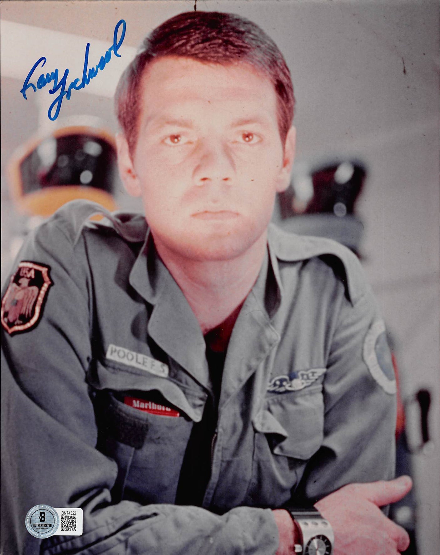 Gary Lockwood 2001: A Space Odyssey Authentic Signed 8x10 Photo BAS #BN74322
