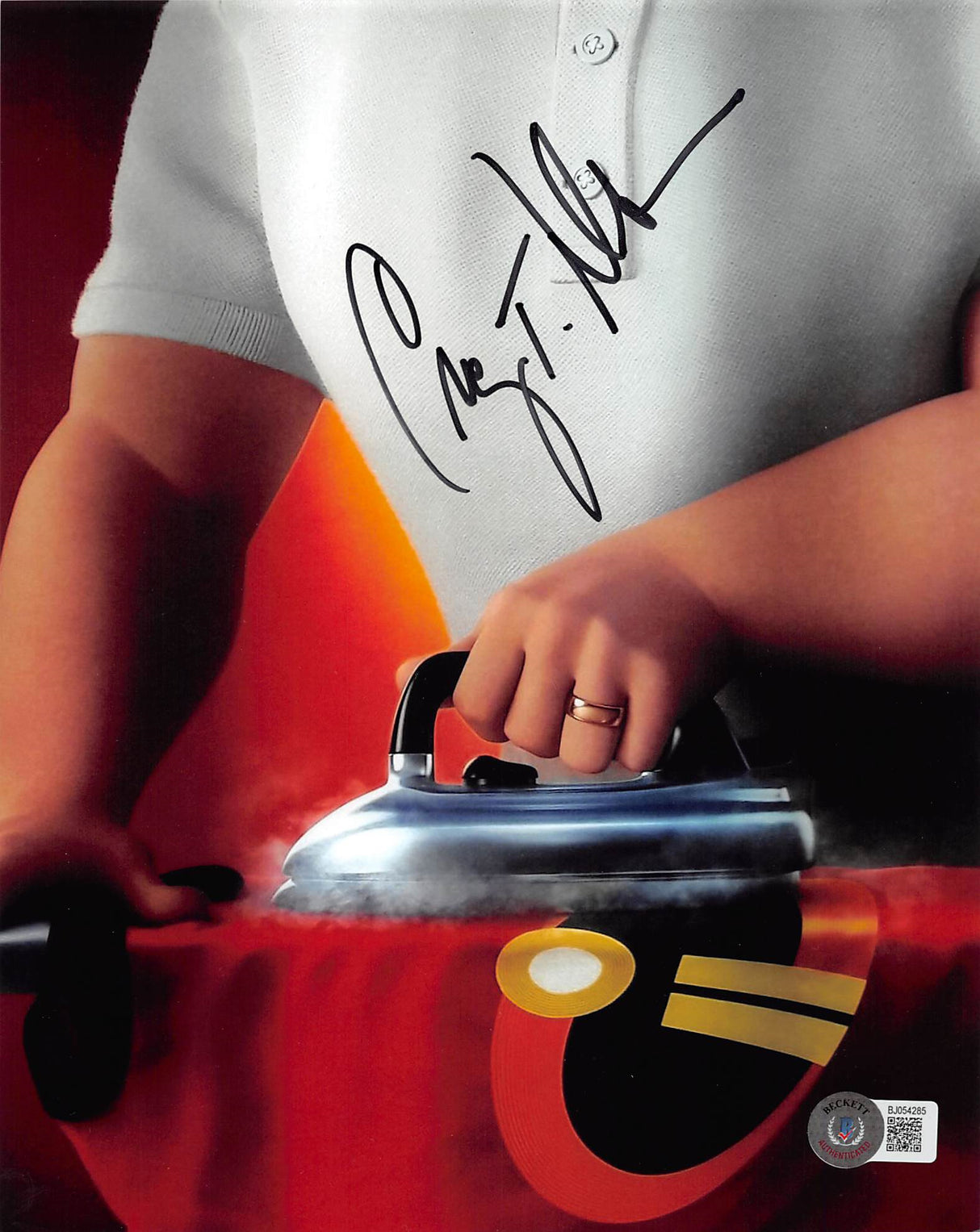 Craig T. Nelson The Incredibles Authentic Signed 8x10 Vertical Photo BAS 1