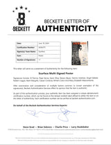 Scarface (11) Pacino, Bauer, Loggia +8 Signed 12x18 Framed Poster Photo BAS COA