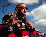 Brittney Zamora NASCAR Authentic Signed 8x10 Horizontal Photo Autographed BAS 2