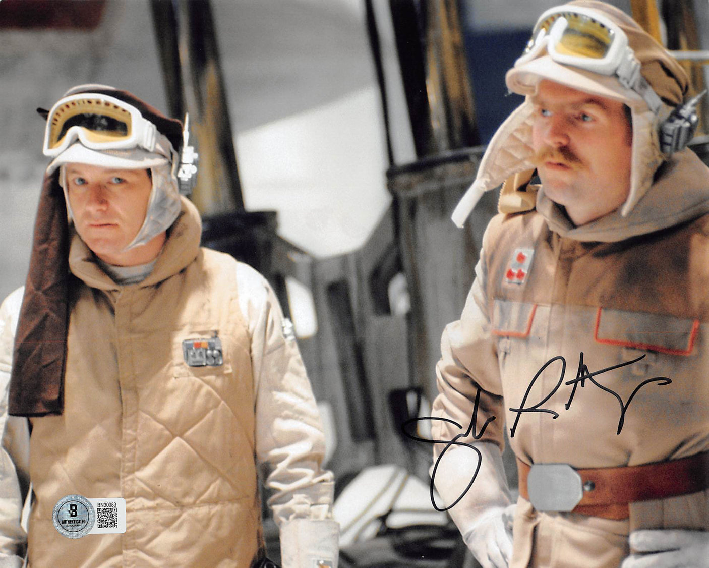 John Ratzenberger Star Wars The Empire Strikes Back Signed 8x10 Photo BAS 2