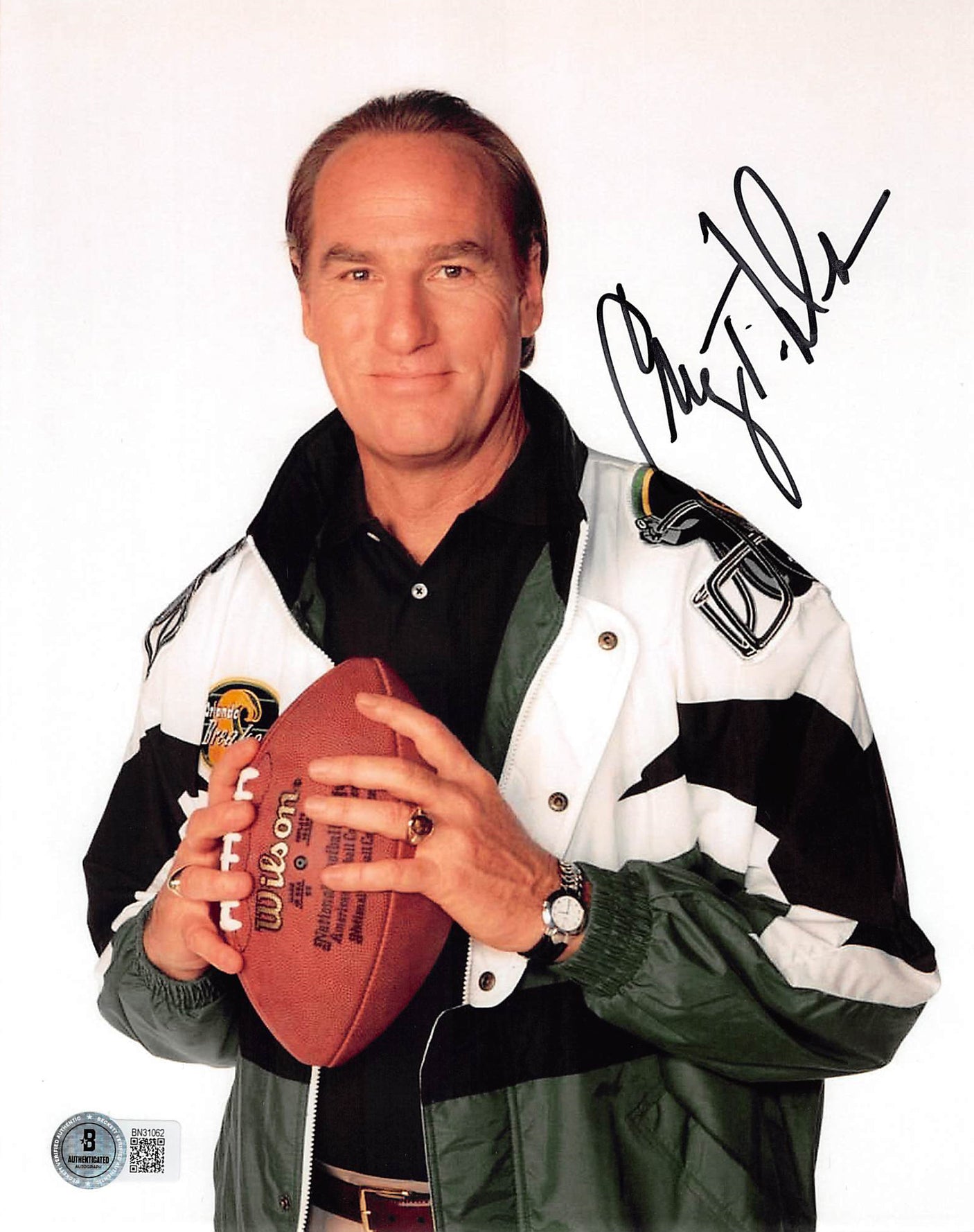 Craig T. Nelson Coach Authentic Signed 8x10 Vertical Photo Autographed BAS 5
