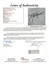 Jack Nicklaus Authentic Signed 2023 LACC US Open Pin Flag JSA #YY51313