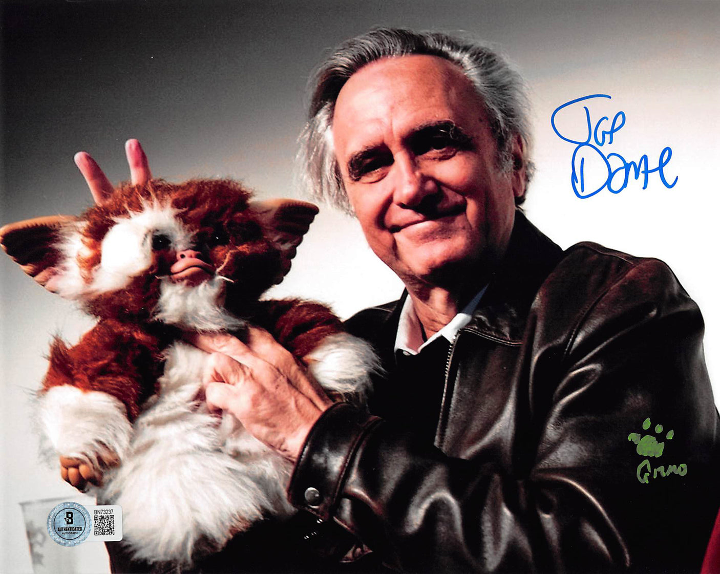 Joe Dante Gremlins "Gizmo" Authentic Signed 8x10 Horizontal Photo BAS 1