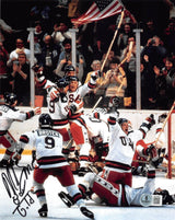 Mike Eruzione USA Hockey "80 Gold" Authentic Signed 8x10 Vertical Photo BAS 2