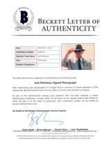 Jack Nicholson The Two Jakes Authentic Signed 8x10 Photo BAS #AA00136