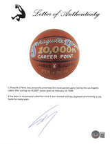 Shaquille O'Neal Game Used 10,000 Career Pts Scored Game Spalding NBA Basketball