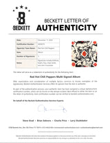 RHCP (4) Kiedis, Flea, Smith, & Frusciante Signed Album Cover W/ Vinyl BAS LOA