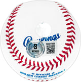 Ichiro Suzuki Autographed Official MLB Baseball Seattle Mariners "HOF 25" IS Holo & Beckett BAS Witness QR Stock #238307