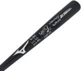 Ichiro Suzuki Autographed Black Mizuno Player Model Baseball Bat Seattle Mariners With 6 Stats HOF 25 IS Holo & Beckett BAS Witness QR Stock #238320