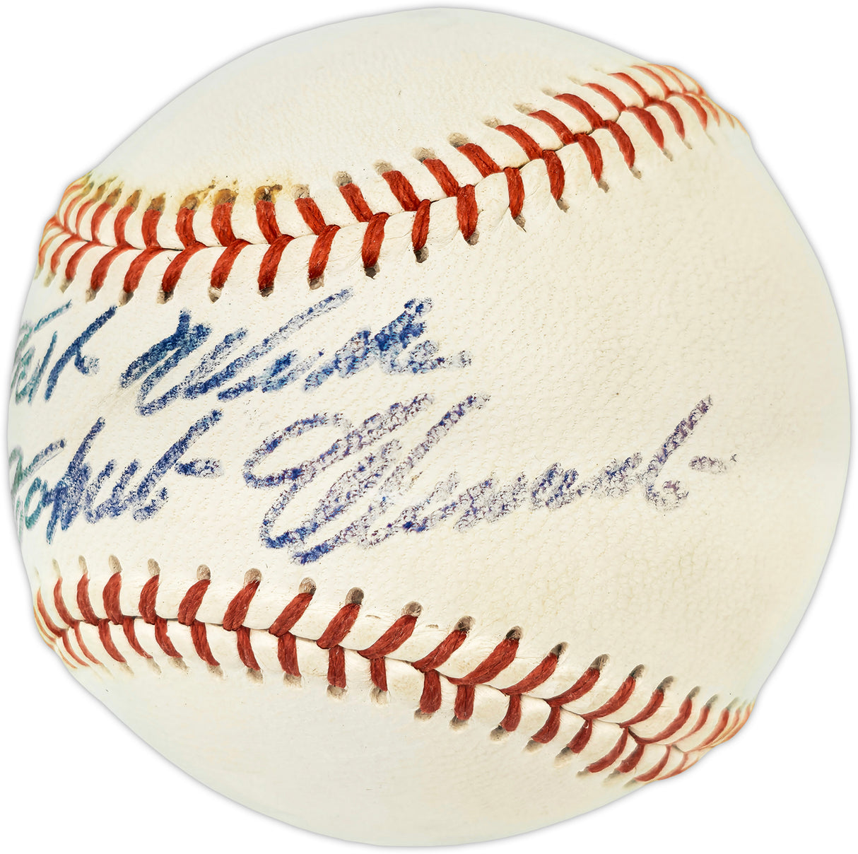 Roberto Clemente Autographed Official Baseball Pittsburgh Pirates "Best Wishes" (Single Signed) JSA, PSA/DNA & Beckett BAS #AE25024