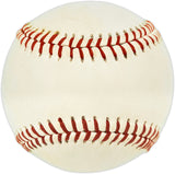 Roberto Clemente Autographed Official Baseball Pittsburgh Pirates "Best Wishes" (Single Signed) JSA, PSA/DNA & Beckett BAS #AE25024