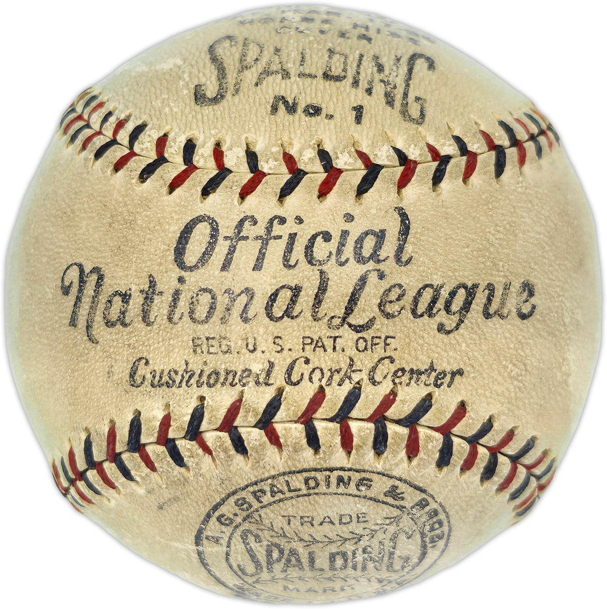 Babe Ruth & Lou Gehrig Autographed Official Spalding NL Baseball New York Yankees PSA/DNA & Beckett BAS #A32765