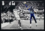 Richard Sherman Autographed Framed 20x30 Canvas Photo Seattle Seahawks The Tip RS Holo Stock #94468