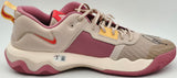 Giannis Antetokounmpo Autographed 2023 Player Exclusive (PE) Promo FSSL STN/CLSTL GLD-DSRT BRRY-G Nike Immortality 3 Shoes Milwaukee Bucks Size 17 (No Box) Beckett BAS Witness #3W395057