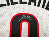 Portland Trail Blazers Damian Lillard Autographed White Jersey Beckett BAS Stock #195902