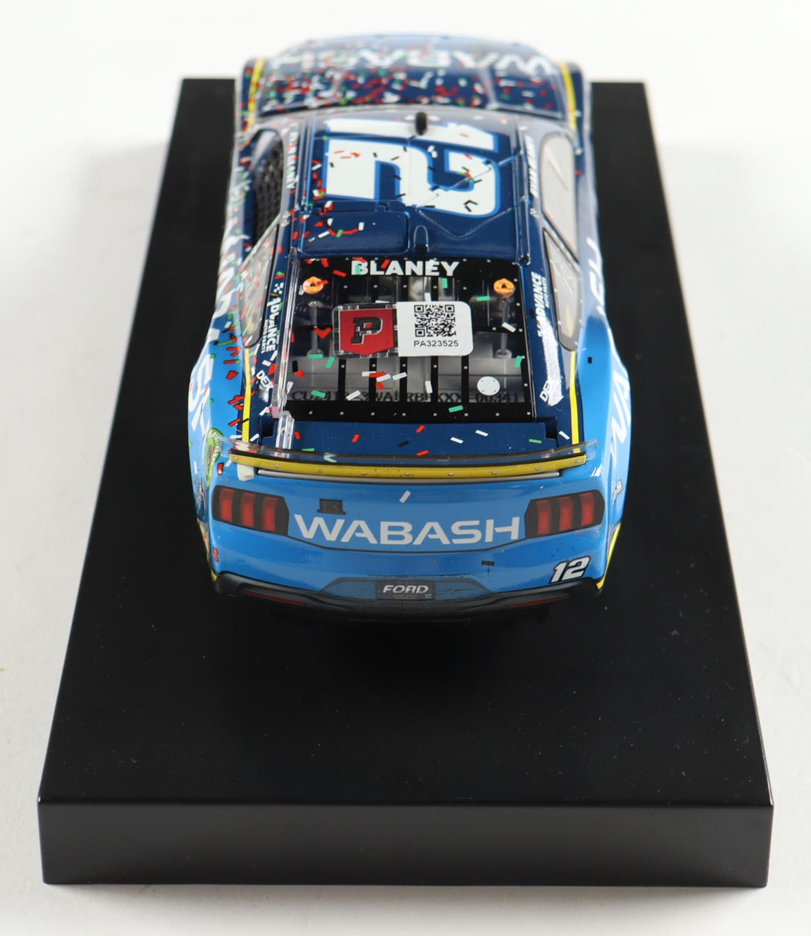 Ryan Blaney Signed 2024 Pocono Race Win Diecast | 1:24 Raced Version (PA)