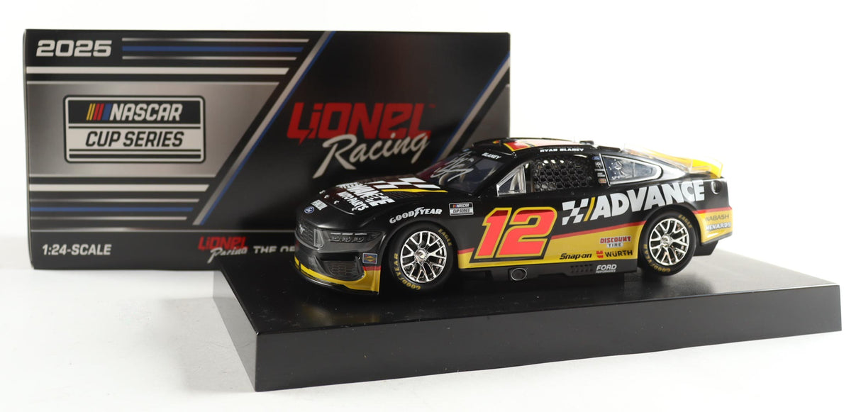Ryan Blaney 2024 Iowa Win Diecast | Signed 1:24 Raced Version