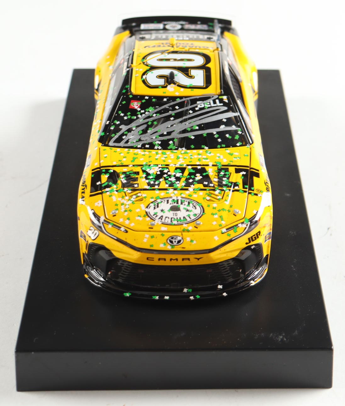 Exclusive | Christopher Bell Signed 2025 Dewalt COTA Win | Raced Version | 1:24 Diecast Car (PA)
