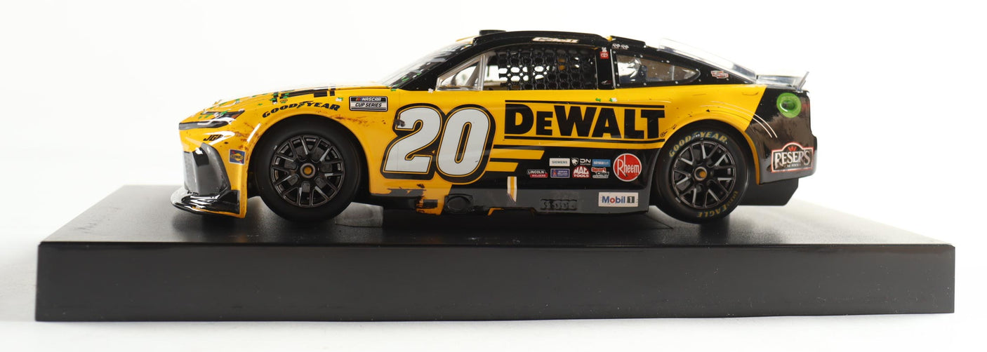 Exclusive | Christopher Bell Signed 2025 Dewalt COTA Win | Raced Version | 1:24 Diecast Car (PA)