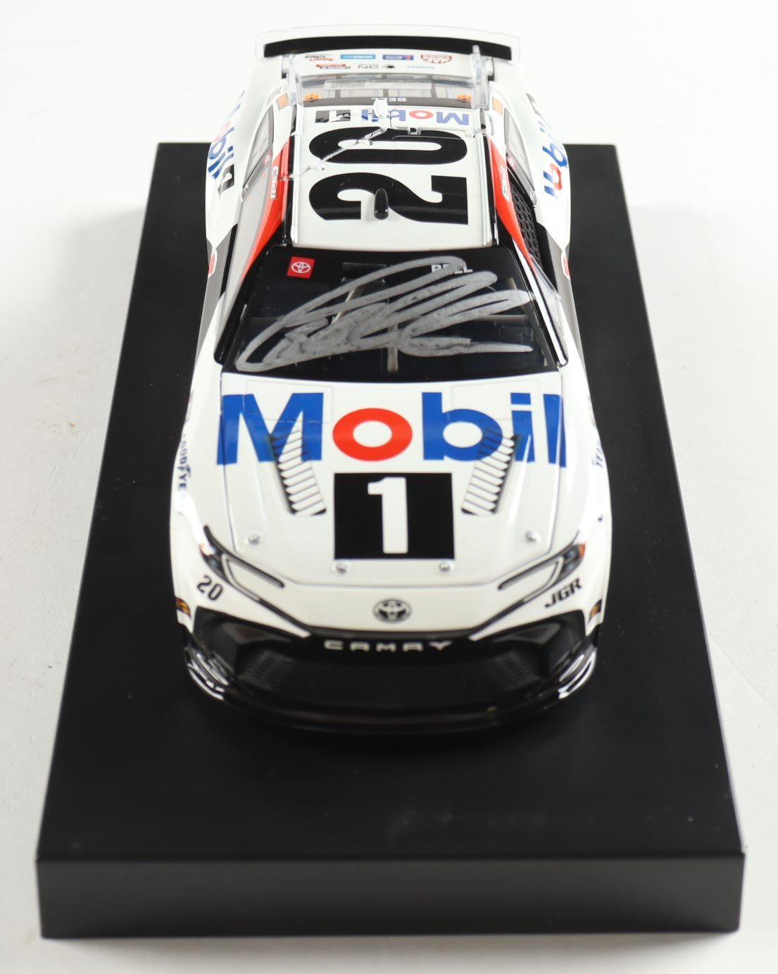 Exclusive | Christopher Bell Signed 2025 Mobil 1 1:24 Diecast Car (PA)