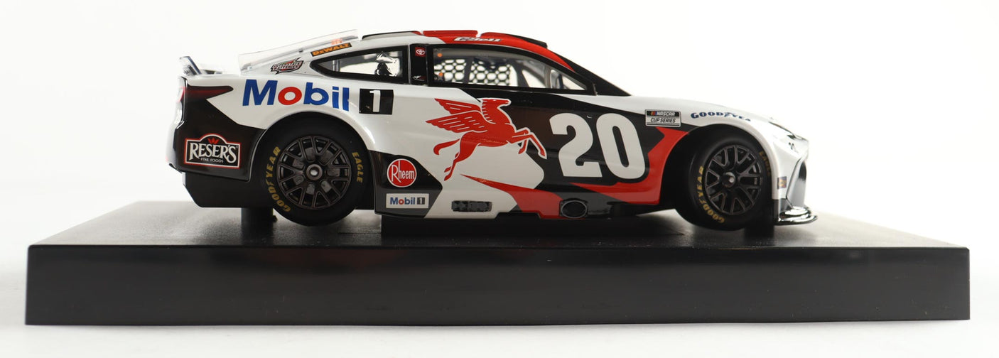 Exclusive | Christopher Bell Signed 2025 Mobil 1 1:24 Diecast Car (PA)