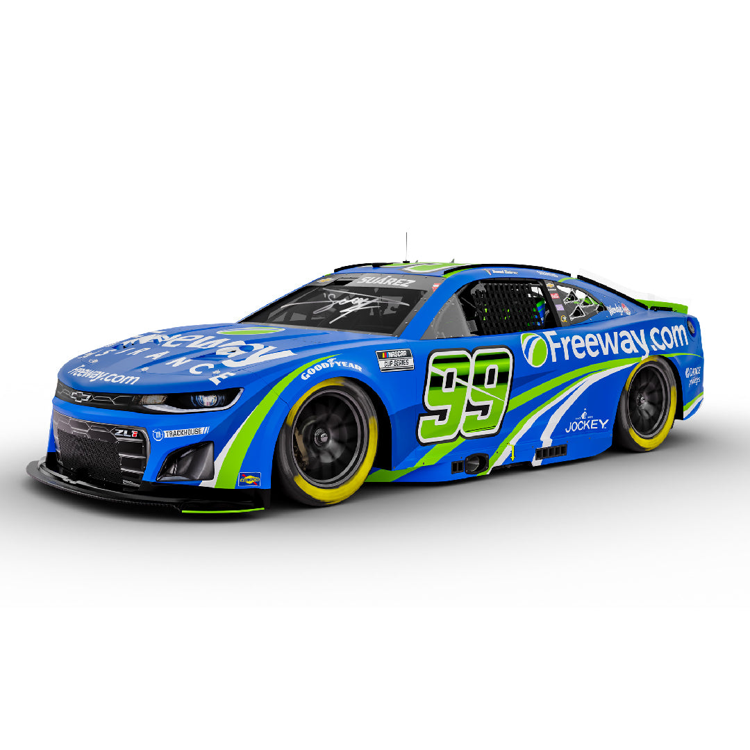 PRE-ORDER Daniel Suárez Signed 2025 Freeway Insurance 1:24 Diecast Car (Suarez COA)