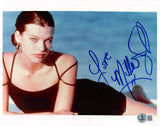 Milla Jovovich Resident Evil Authentic Signed 8x10 Sexy Photo BAS #BN29039