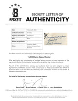 Ted Williams "America's Greatest Game" Signed 17.5x22 Lithograph BAS #AE13292