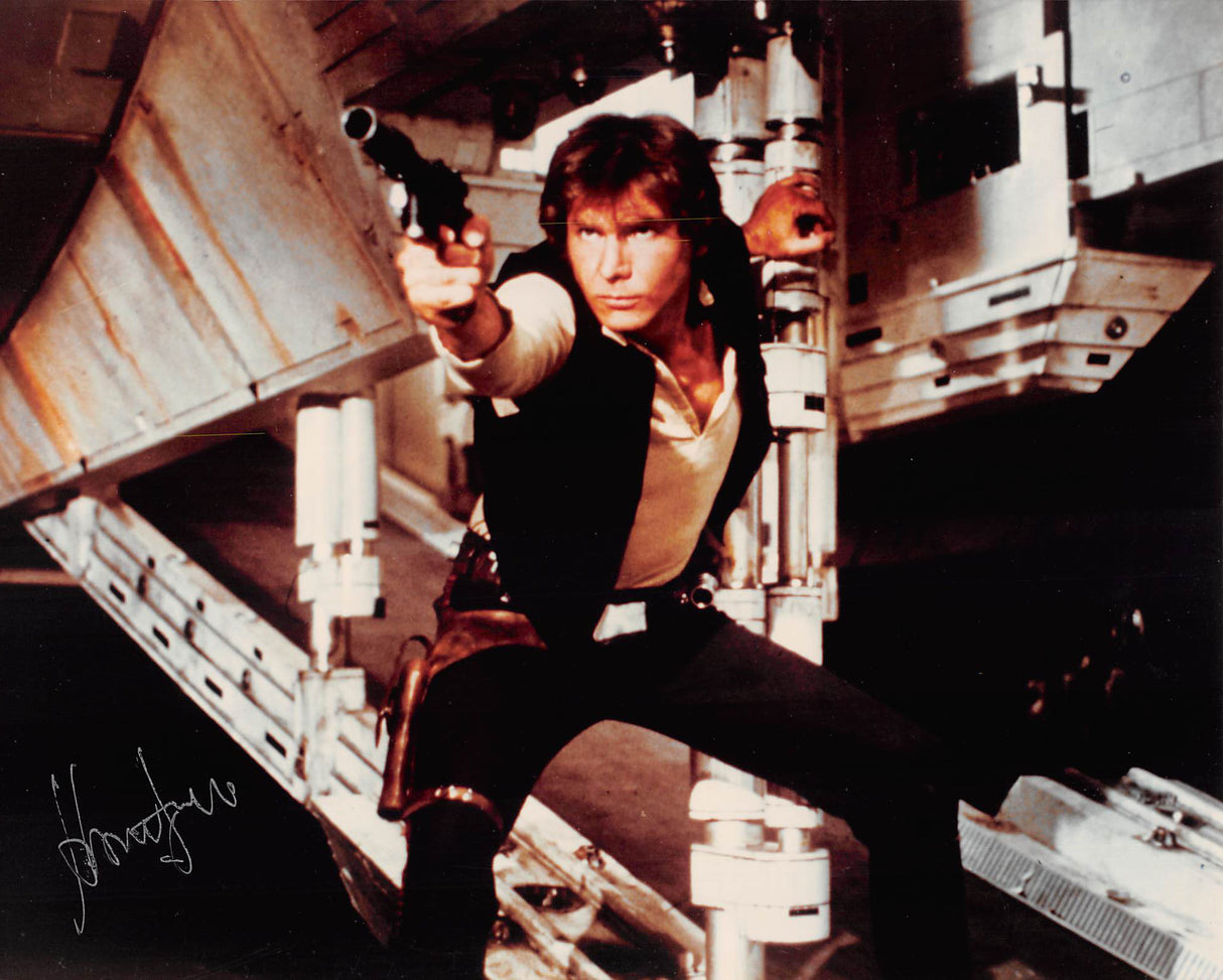 Harrison Ford Star Wars A New Hope Authentic Signed 8x10 Photo BAS #AE23039