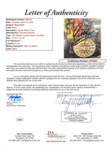 Ringo Starr The Beatles Signed & Framed Sgt. Pepper's Album Cover JSA #ZZ36206