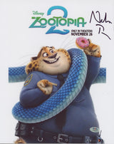 Nate Torrence Zootopia Authentic Signed 11x14 Vertical Photo PSA/DNA #AQ49406