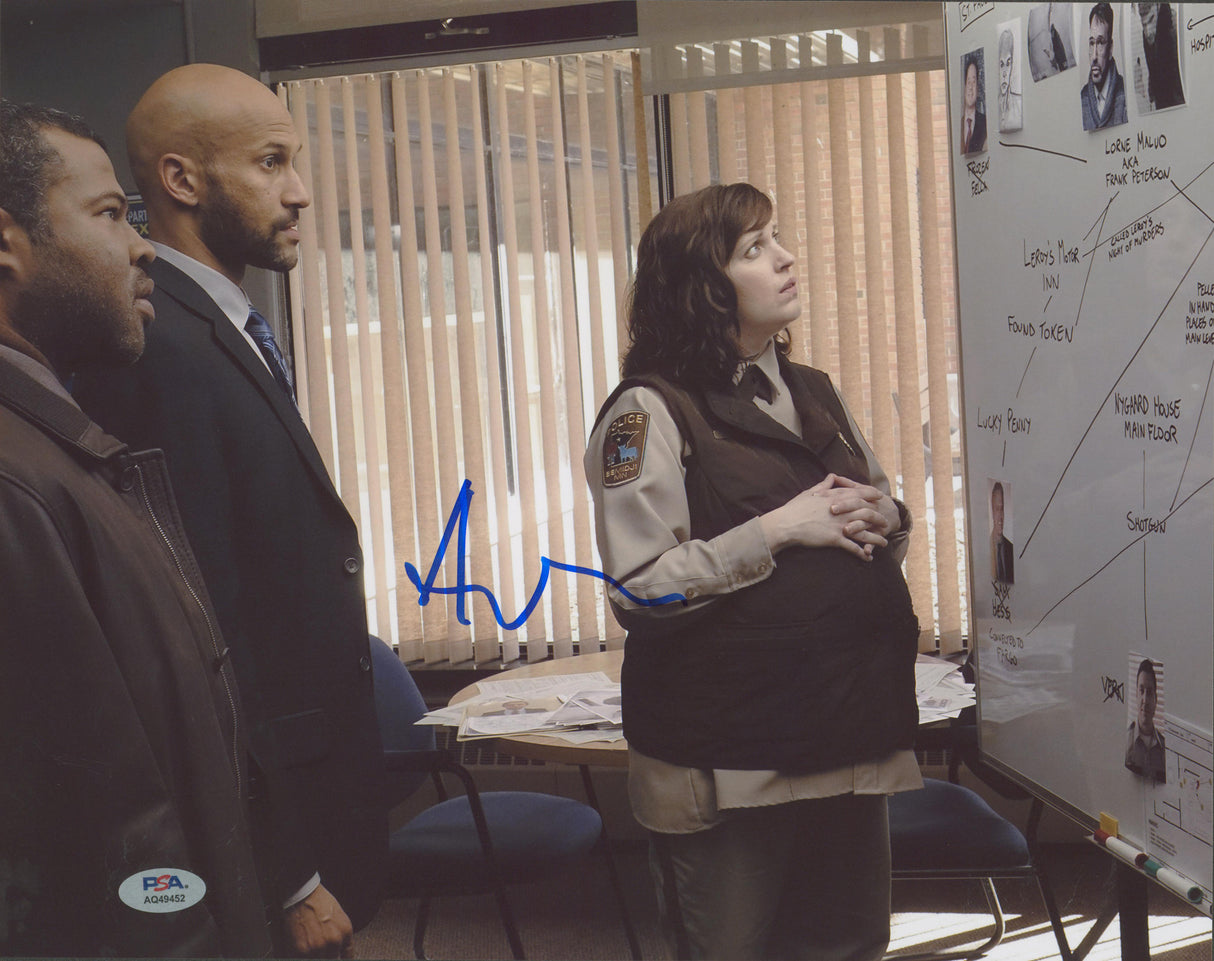 Allison Tolman Fargo Authentic Signed 11x14 Horizontal Photo PSA/DNA #AQ49452