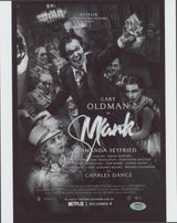 Gary Oldman Mank Authentic Signed 11x14 Vertical Photo PSA/DNA #AQ49487