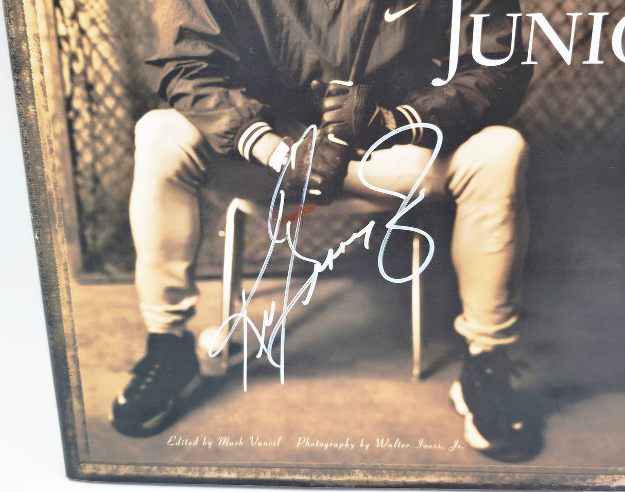 Ken Griffey Jr. Autographed Junior Book Seattle Mariners Beckett BAS Witness #1W901407