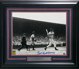 Ted Williams Autographed Framed 16x20 Photo Boston Red Sox Beckett BAS Stock #265814