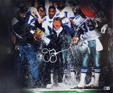 Cowboys Jimmy Johnson Authentic Signed 16x20 Horizontal Photo BAS Witnessed