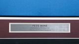 Philadelphia Phillies Pete Rose Autographed Framed Baby Blue Jersey "1980 WS Champs" Beckett BAS Stock #267808