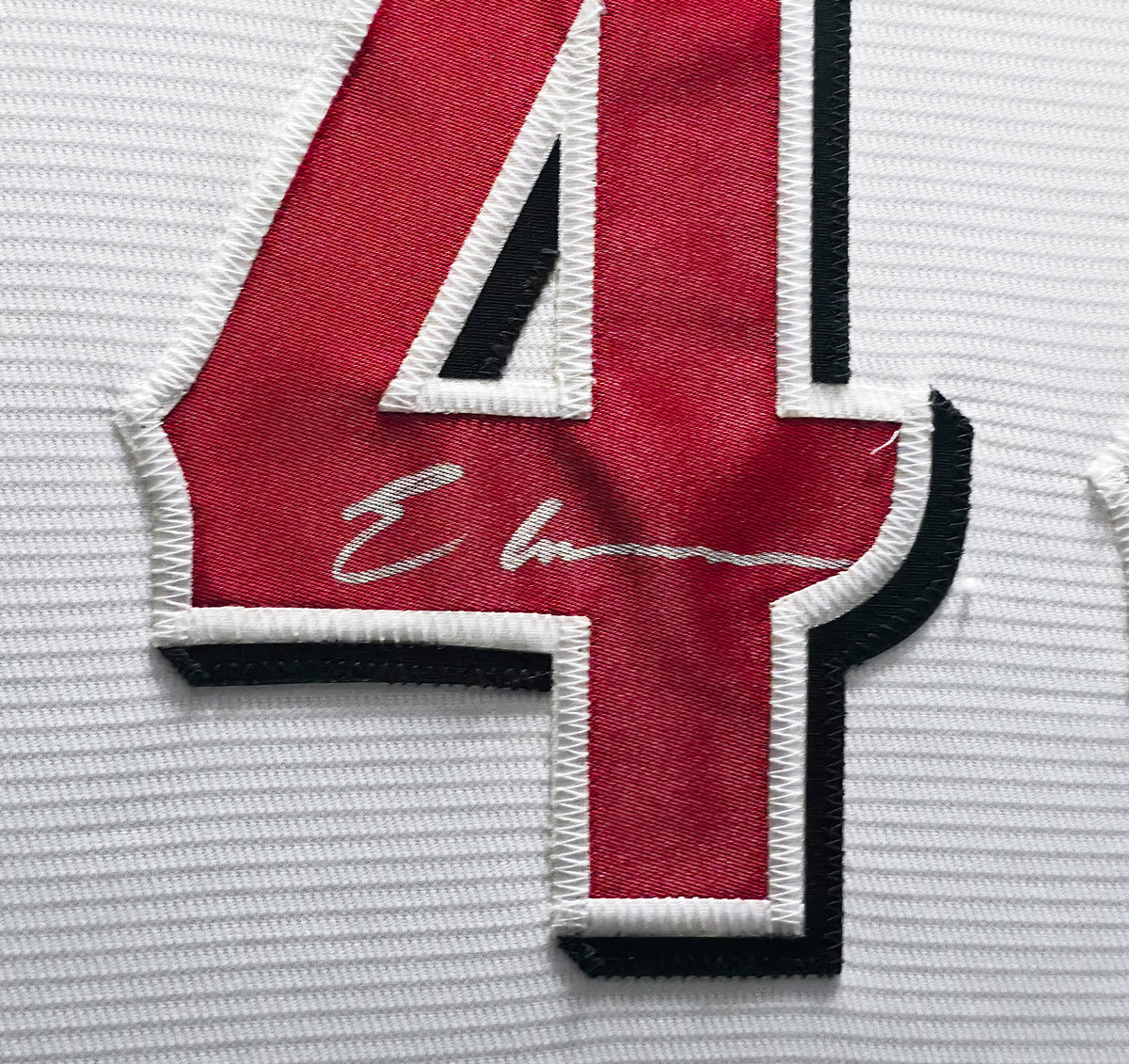 Cincinnati Reds Elly De La Cruz Autographed Framed White Nike Jersey Beckett BAS QR Stock #267810