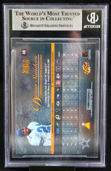 1996 Select Certified #48 Deion Sanders Dallas Cowboys BGS Autograph 10