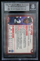 1999 Bowman Chrome #27 Ray Lewis Baltimore Ravens BGS Autograph 10