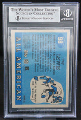 2003 Topps All American #98 Ray Lewis Baltimore Ravens BGS Autograph 10